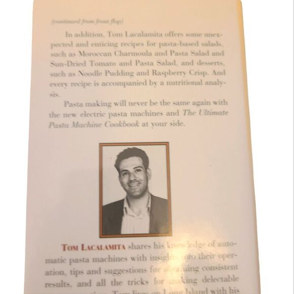 VINTAGE Cookbook The Ultimate Pasta Machine Hardbound Photos Recipes - Picture 3 of 13